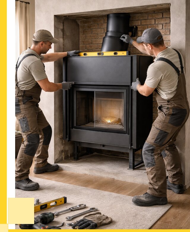 Установка каминных топок в Железногорске под ключ от 18607 р. | ЭриданЖлр