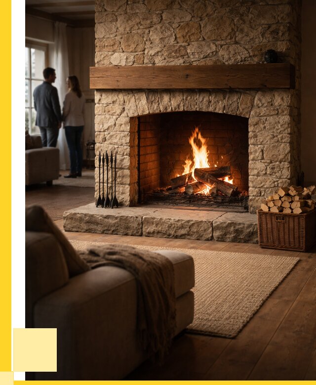 Открытые камины под ключ в Железногорске от 155055 р. ЭриданЖлр