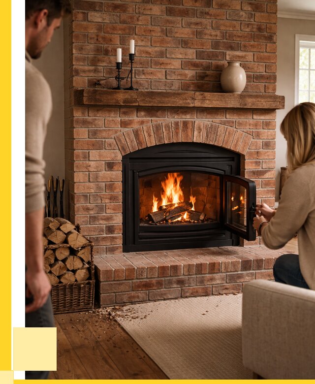 Кирпичные камины под ключ в Железногорске от 155055 р. | ЭриданЖлр