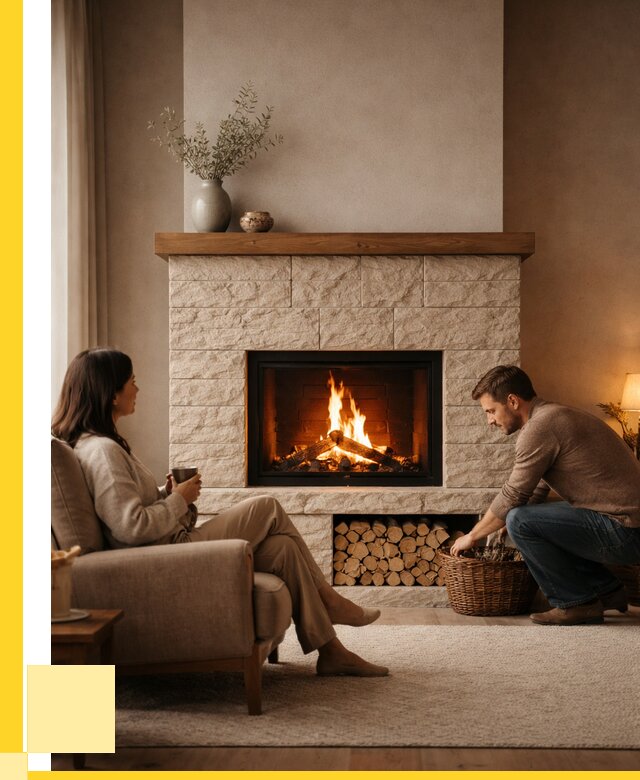 Камины для дома в Железногорске под ключ от 155055 р. | ЭриданЖлр