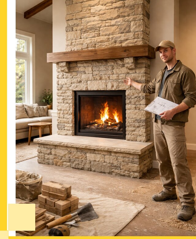 Камины под ключ в Железногорске от 186066 р. | ЭриданЖлр — установка