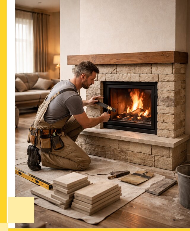 Строительство каминов в Железногорске от 155055 р., ЭриданЖлр - под ключ