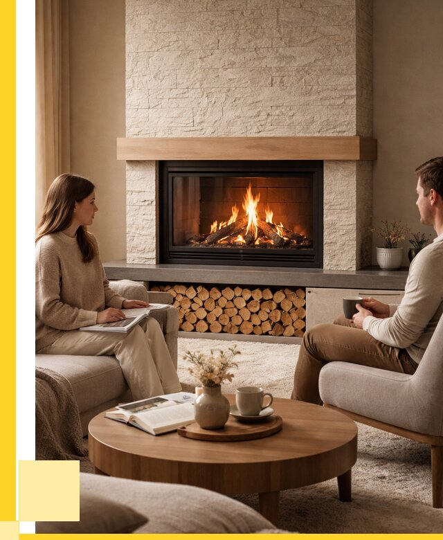 Камины со стеклом в Железногорске от 186066 р. | ЭриданЖлр — топки 3 стекла