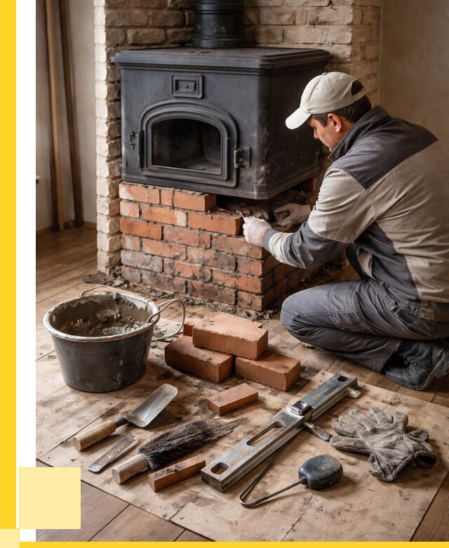 Ремонт печей в Железногорске от 12404 р., услуги печника ЭриданЖлр