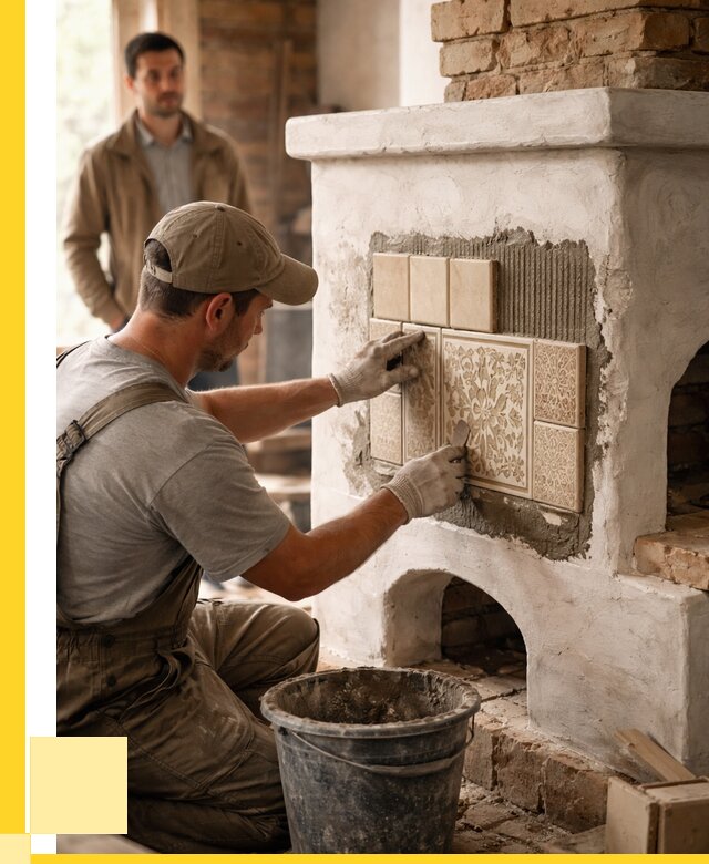 Отделка печей и банных печей в Железногорске от 36180 р. | ЭриданЖлр