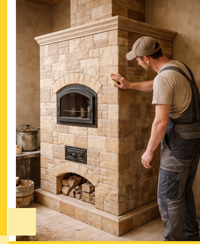 Облицовка печей в Железногорске от 4652 р. под ключ | ЭриданЖлр