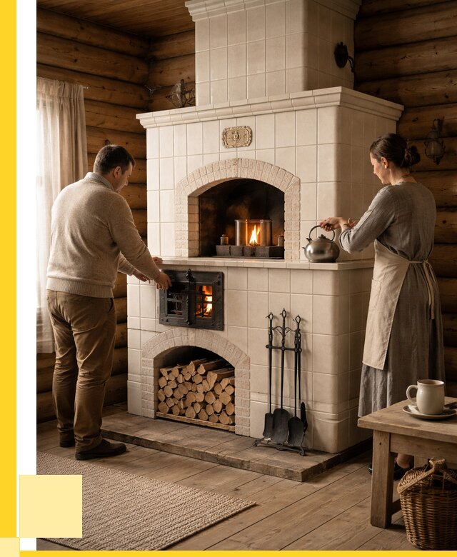 Русские печи в Железногорске: установка от 155055 р. ЭриданЖлр