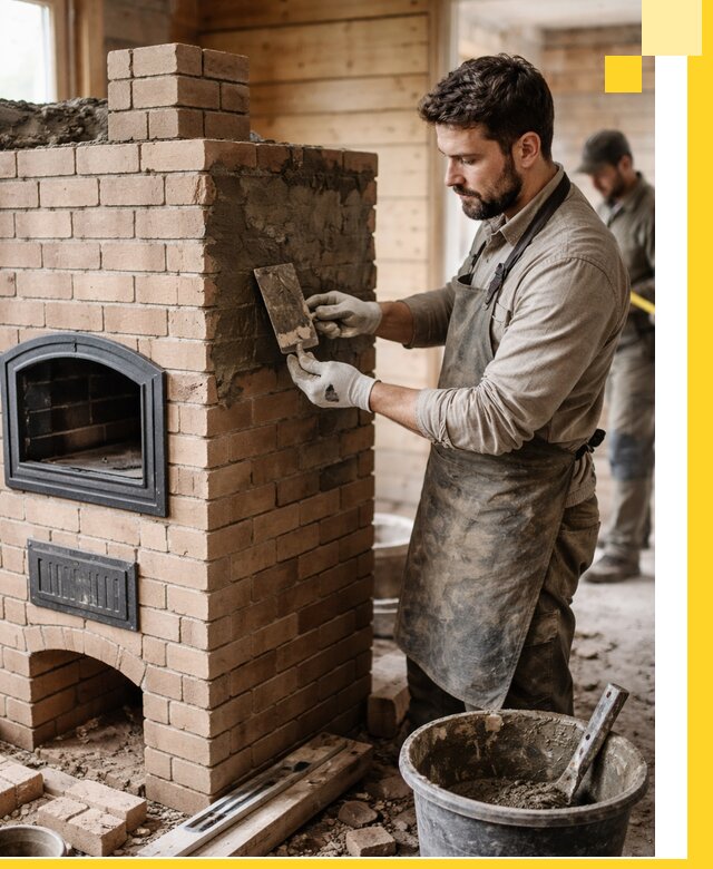 Изготовление и установка печей-шведок под ключ в Железногорске