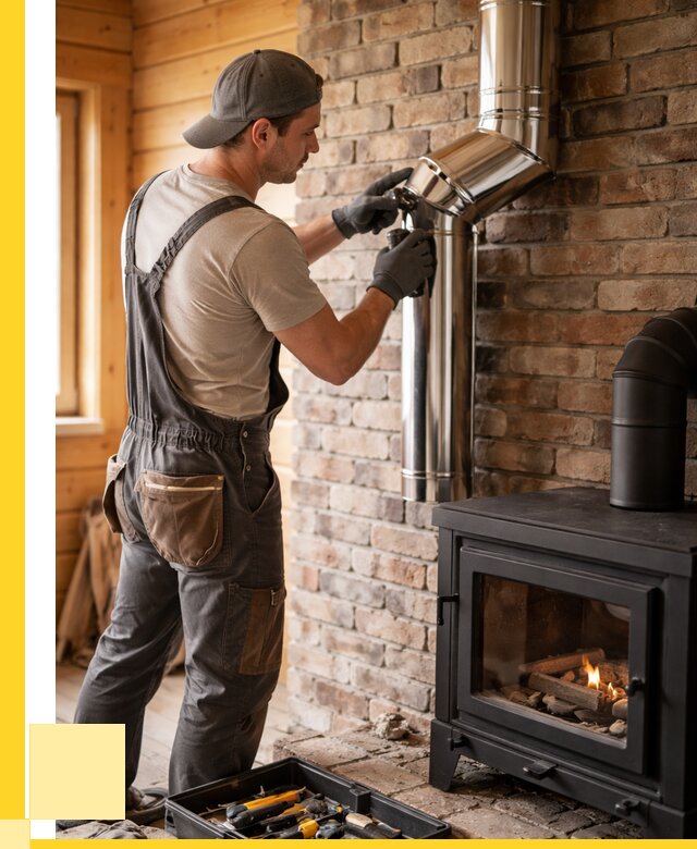 Монтаж дымоходов для печей в Железногорске от 7753 р. | ЭриданЖлр