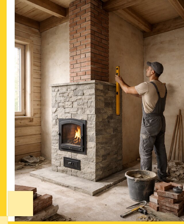 Печи и дымоходы под ключ в Железногорске от 46517 р., ЭриданЖлр