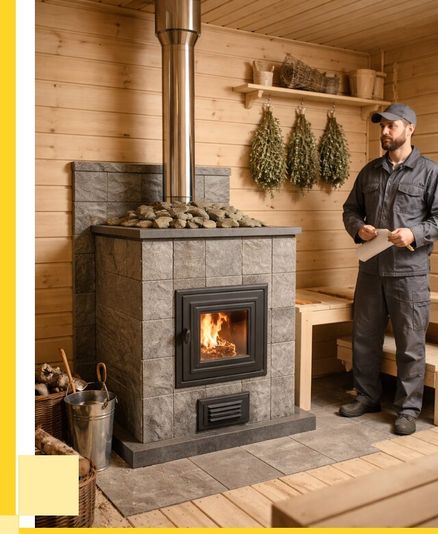 Печи для бани под ключ в Железногорске от 124044 р. | ЭриданЖлр