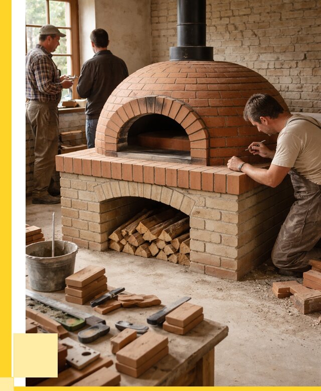 Помпейская печь дровяная для пиццы в Железногорске | ЭриданЖлр от 206740 р.