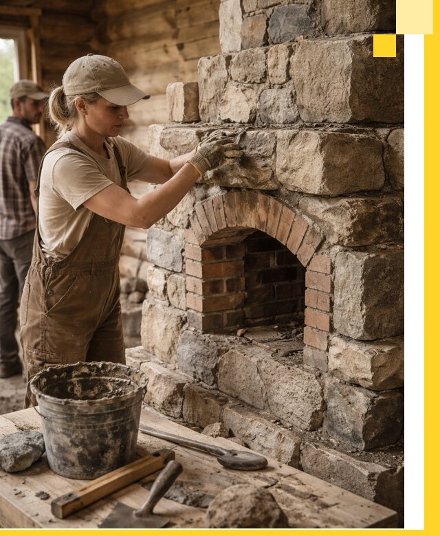 Каменные печи на заказ и монтаж в Железногорске, долговечные решения