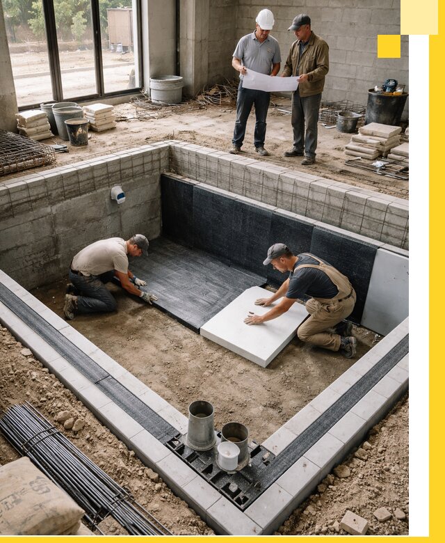 Проекты частных и общественных бассейнов под ключ в Железногорске