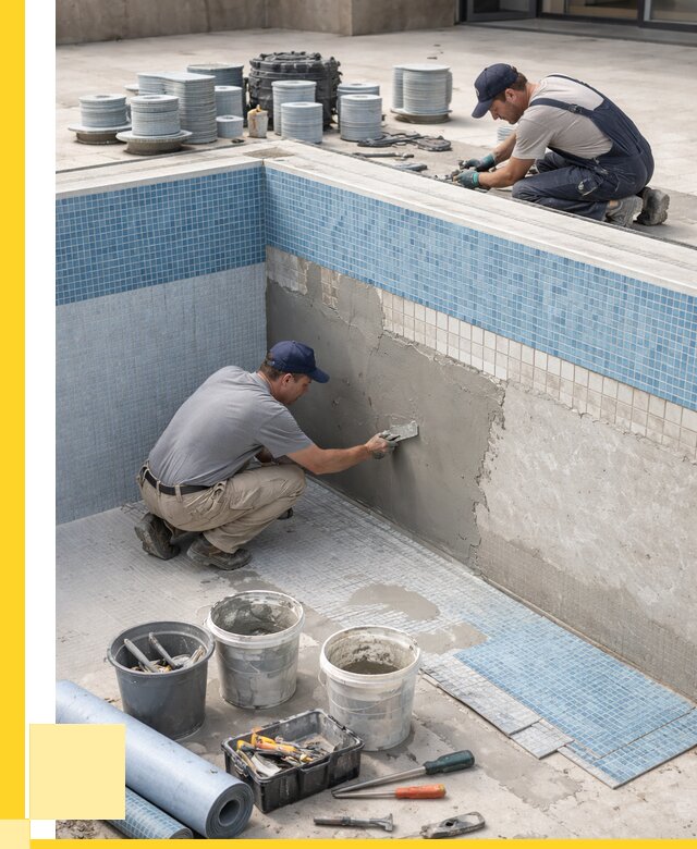 Ремонт и обслуживание бассейнов в Железногорске от 25843 р. | ЭриданЖлр