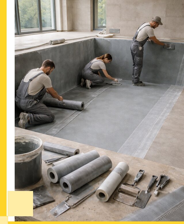 Гидроизоляция бассейнов в Железногорске от 2067 р., ЭриданЖлр