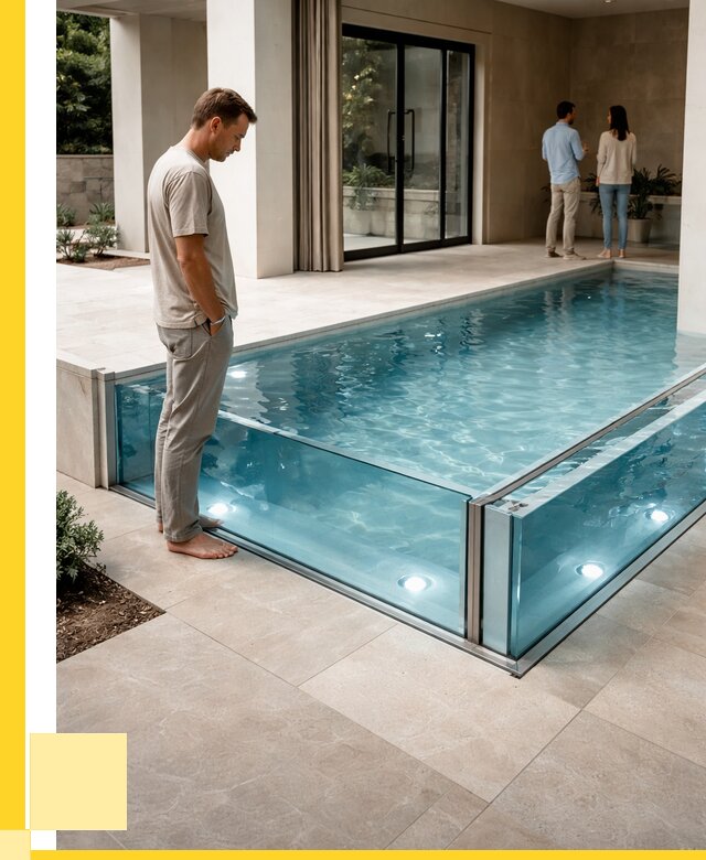 Стеклянные бассейны в Железногорске от 1240440 р. | ЭриданЖлр — мозаика