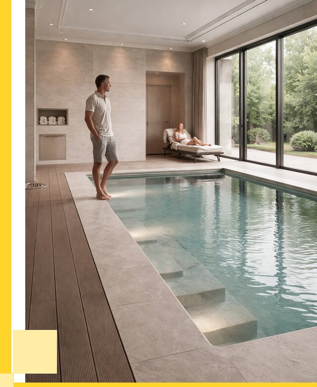 Бассейны в коттедже под ключ в Железногорске от 1240440 р. | ЭриданЖлр