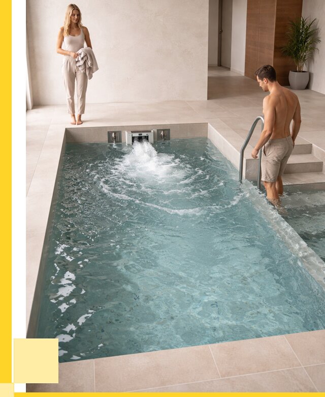 Бассейн с противотоком в Железногорске от 258425 р. | ЭриданЖлр