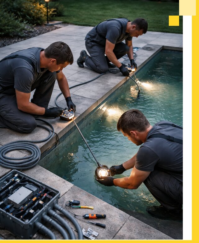 Профессиональное освещение бассейнов в Железногорске: дизайн и монтаж