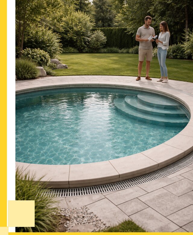 Круглые каркасные бассейны купить в Железногорске от 258425 р. | ЭриданЖлр