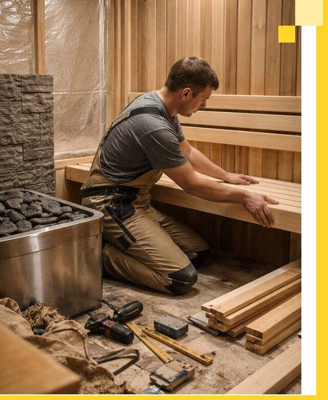 Сауны для дома под ключ с проектированием и монтажом в Железногорске