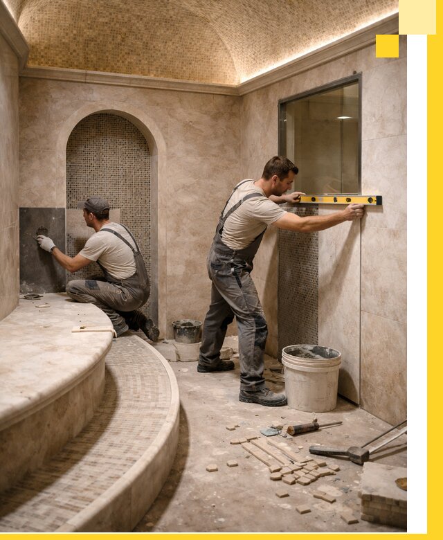 Проектирование и строительство саун с хамамом под ключ в Железногорске