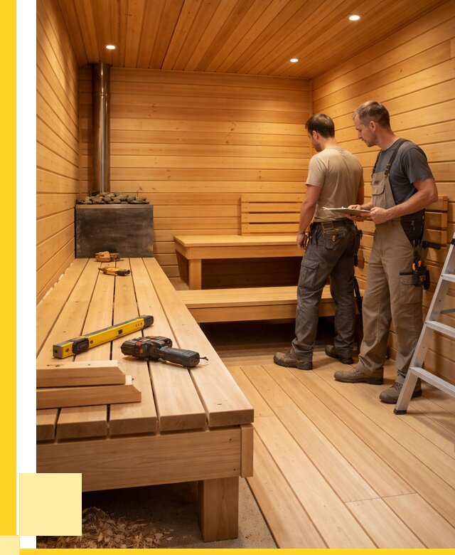 Отделка бань и саун в Железногорске по цене от 4652 р. | ЭриданЖлр