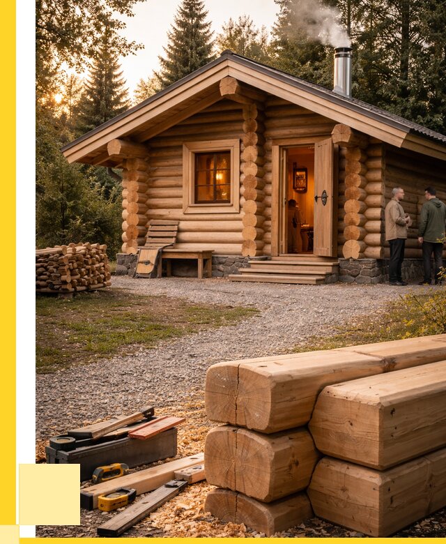 Строительство бань и комплексов в Железногорске от 465165 р.| ЭриданЖлр