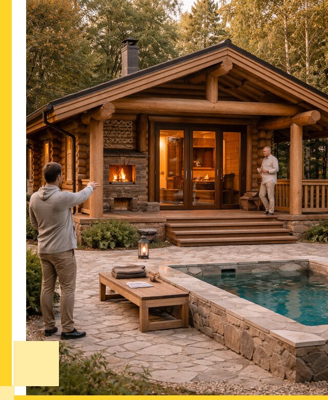 Проекты бань и хамам в Железногорске от 25843 р. | ЭриданЖлр