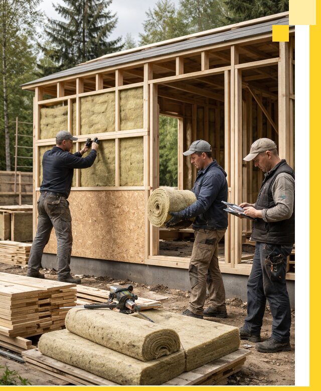 Проектирование и строительство каркасных бань в Железногорске под ключ