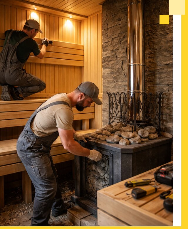 Комплексный дизайн бань, саун и зон отдыха в Железногорске