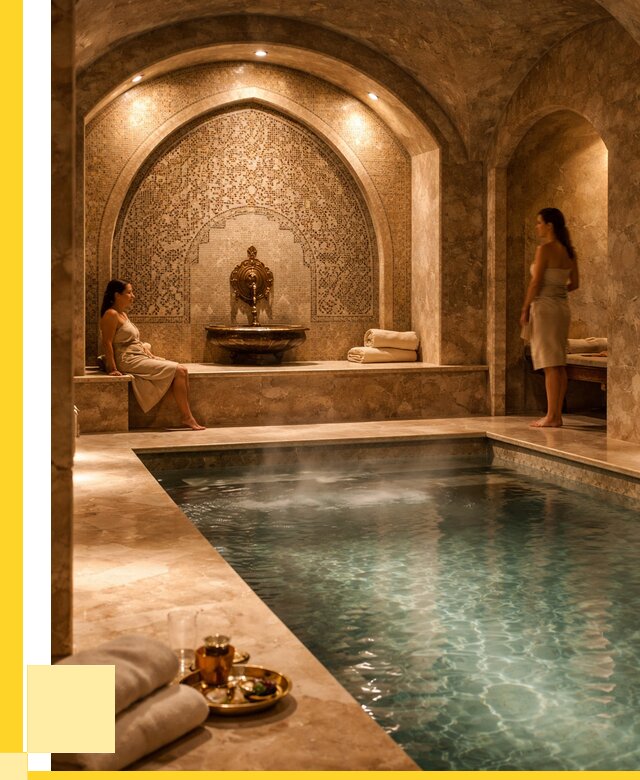 Хамам с бассейном под ключ в Железногорске от 878645 р. | ЭриданЖлр