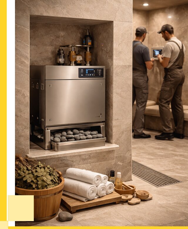 Парогенераторы для хамама в Железногорске от 77528 р. | ЭриданЖлр