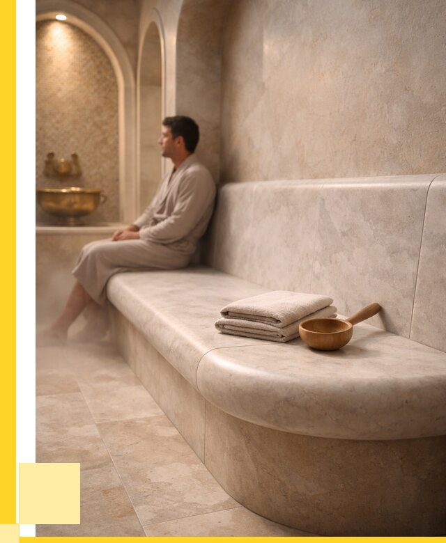 Сиденья для хамама в Железногорске под ключ от 12404 р. | ЭриданЖлр