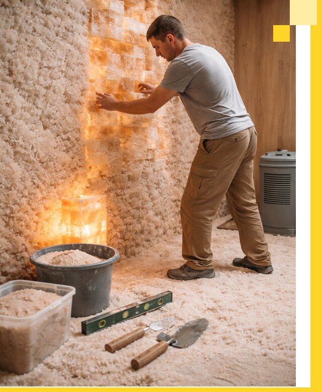 Проектирование и монтаж соляных комнат в Железногорске под ключ