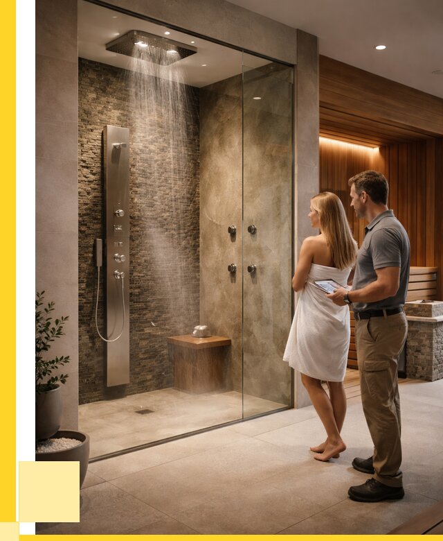 Купить душ впечатлений для дома в Железногорске от 87865 р. | ЭриданЖлр