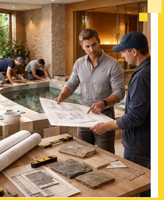 Проектирование SPA зон под ключ в Железногорске с инженерией