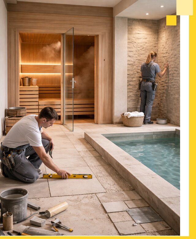 Комплексный дизайн и отделка интерьеров SPA под ключ в Железногорске